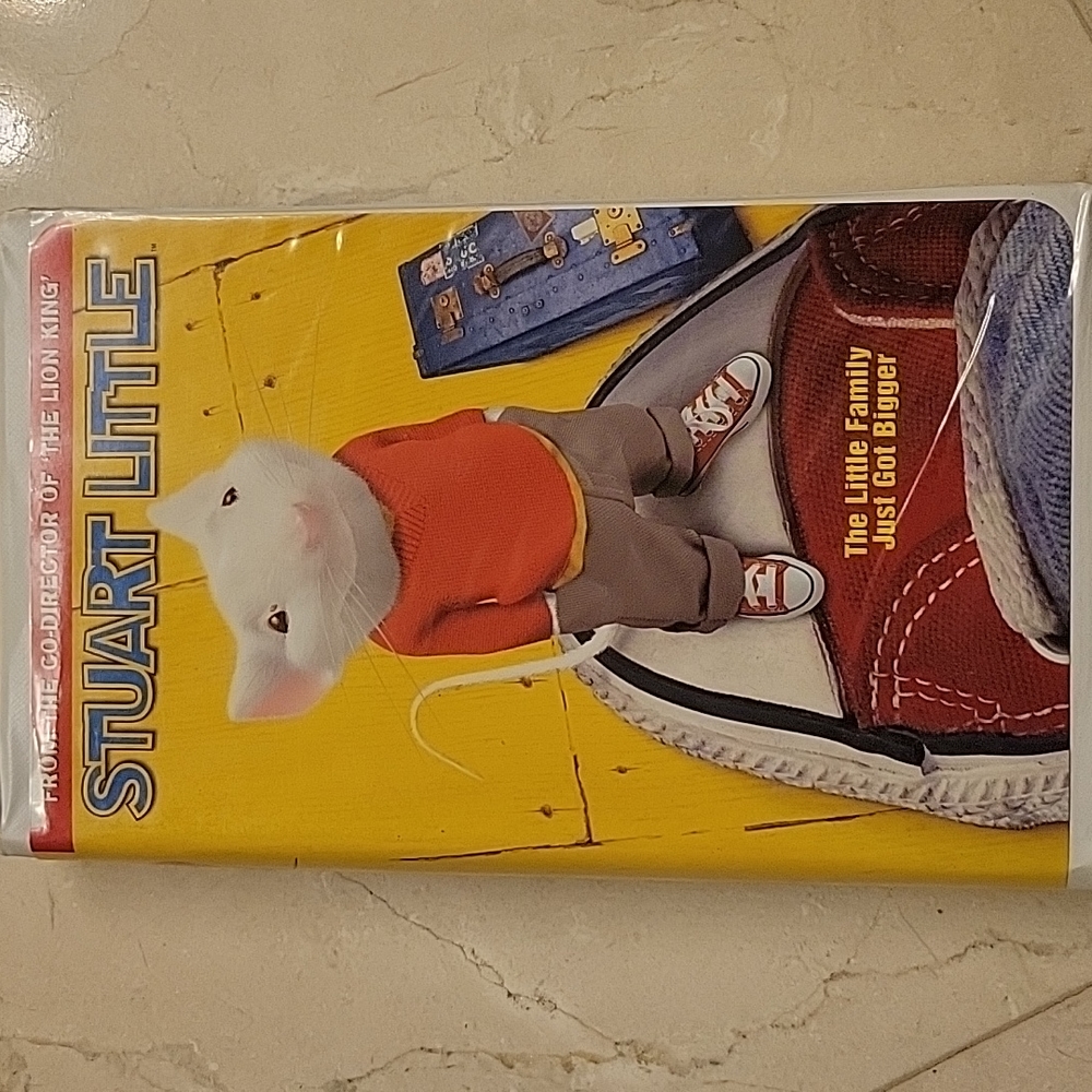 Columbia Pictures Stuart Little VHS Tape